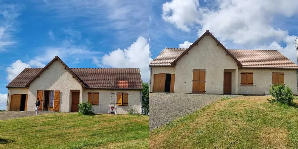 Démoussage et traitement de toiture dans l'Avesnois